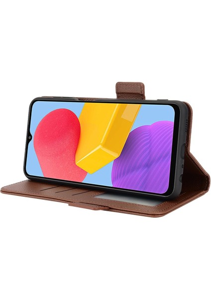 Samsung Galaxy M13 4g Için Kılıf Cüzdan Kart Yuvaları Tutucu Pu Deri Yan (Yurt Dışından) modelleri