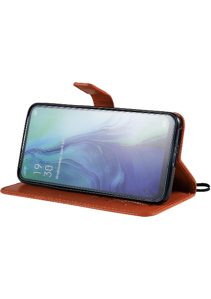 Kart Yuvası Standı Pu ile Oppo 10X 10X Zoom Darbeye Dayanıklı Kapak Için Flip Case (Yurt Dışından)