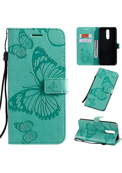 Oppo F11 Pu Deri Manyetik Kapak Için Flip Case Darbeye Kapak ile (Yurt Dışından)