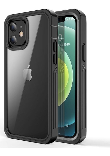 Iphone 12/12 Pro Için Kılıf Tamamen Şeffaf 360 Her Şey Dahil Damla ve Pet (Yurt Dışından) modelleri