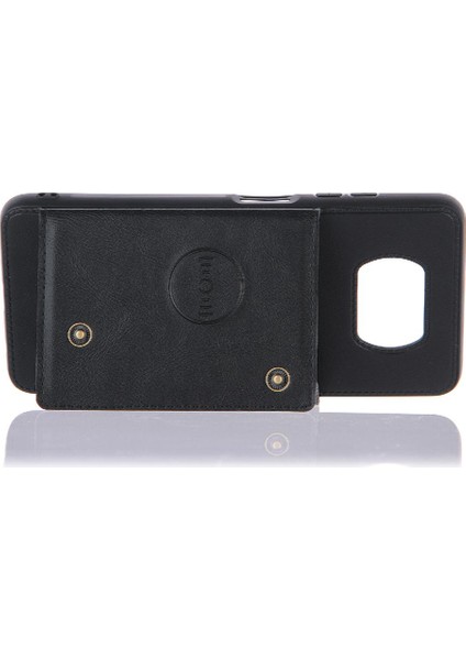 Xiaomi Poco X3 Nfc Buit Için Cüzdan Kılıf Demir Kickstand Cüzdan Kılıf Kartı (Yurt Dışından)