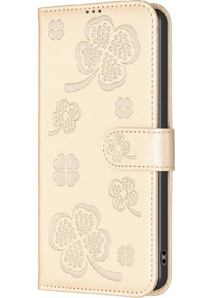 Xiaomi Poco M6 4g Iş Ekleme Yonca Çok Renkli Cüzdan Için Flip Case (Yurt Dışından)