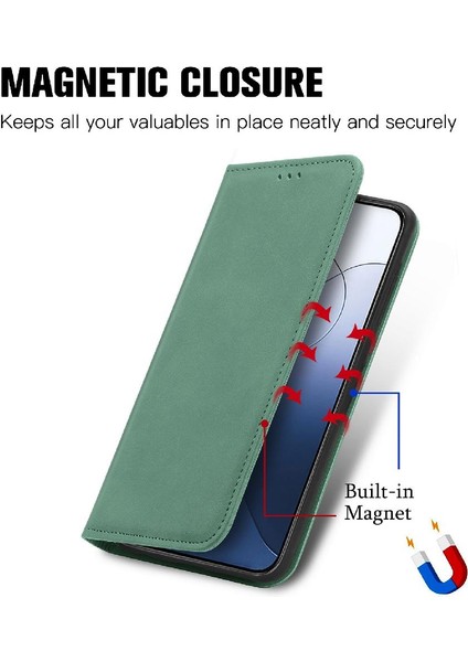 Xiaomi 14 5g Için Flip Case Kapak Darbeye Deri Kılıf Cüzdan (Yurt Dışından) fiyatları