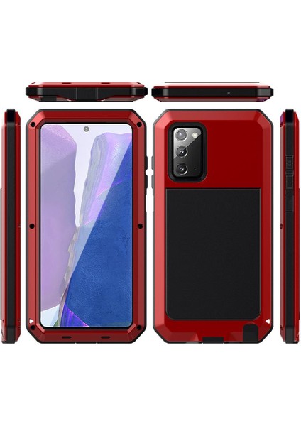 Ağır Metal Kasa Samsung Galaxy Not 20 Için Alüminyum Alaşım Metal Kasa (Yurt Dışından)