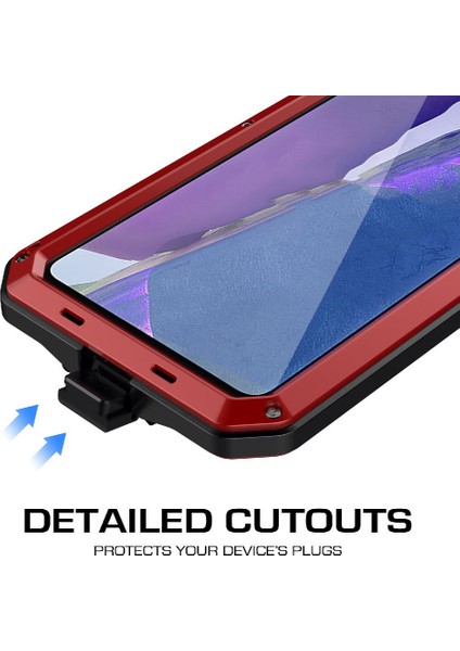 Ağır Metal Kasa Samsung Galaxy Not 20 Için Alüminyum Alaşım Metal Kasa (Yurt Dışından) fiyatları