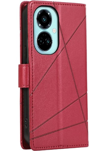 Tecno Camon 19 Pro Şok Emici Kickstand Darbeye Dayanıklı Için Flip Case (Yurt Dışından)