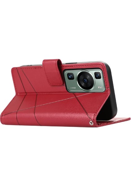 Huawei P60 Darbeye Kickstand Üç Kart Yuvaları Şok Için Flip Case (Yurt Dışından) indirimleri