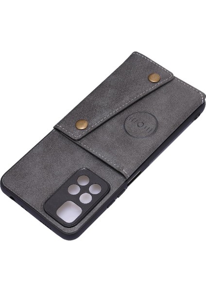 Cüzdan Kılıf Xiaomi Redmi Not 11S 5g Buit Demir Darbeye Kickstand (Yurt Dışından)