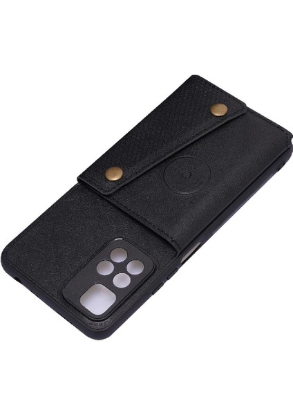 Cüzdan Kılıf Xiaomi Redmi Not 11S 5g Buit Demir Darbeye Kickstand (Yurt Dışından)
