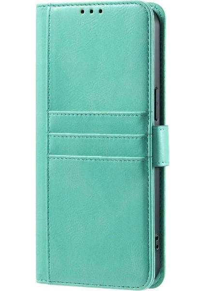 Motorola Moto E14 Cüzdan 6 Kart Yuvaları Kickstand Pu Deri Için Flip Case (Yurt Dışından) modelleri