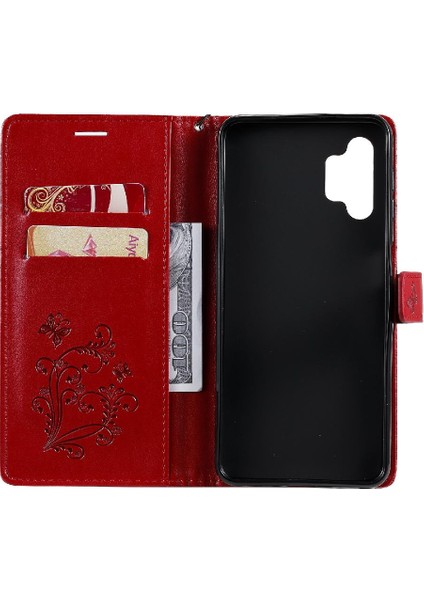 Samsung Galaxy A32 5g Pu Deri Flip Kickstand Manyetik Için Flip Case (Yurt Dışından) indirimleri