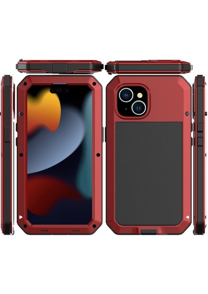 Iphone 15 Için Kılıf 360 Tam Vücut Koruyucu Kapak Ağır Darbeye Dayanıklı (Yurt Dışından)