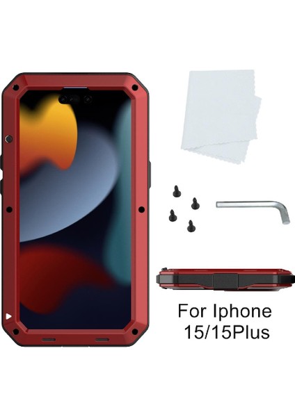 Iphone 15 Için Kılıf 360 Tam Vücut Koruyucu Kapak Ağır Darbeye Dayanıklı (Yurt Dışından) fırsatları