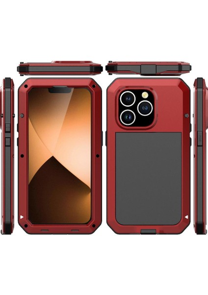 Iphone 14 Pro Açık Spor Toz Geçirmez Alüminyum Alaşım Metal Kasa (Yurt Dışından)