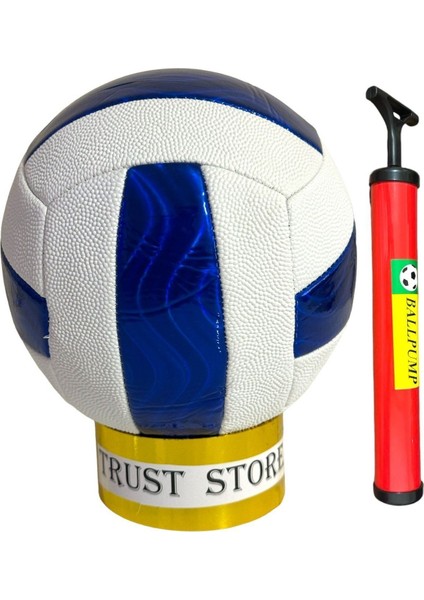 Voleybol Topu Dikişli Baisidiwei 5 Numara Şişirme Pompası Hediyeli