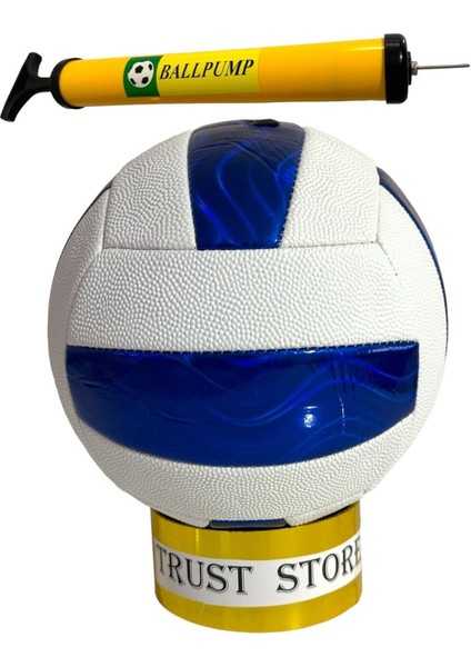 Voleybol Topu Dikişli Baisidiwei 5 Numara Şişirme Pompası Hediyeli