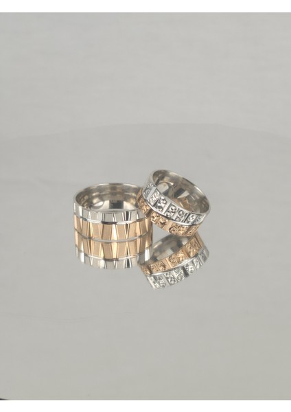 Efsanevi Gelenek Çemberi 925 Ayar Gümüş Alyans, Nişan ve Söz Yüzüğü