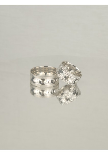 Inci Işıltısı Rüya Birleşimi 925 Ayar Gümüş Alyans, Nişan ve Söz Yüzüğü