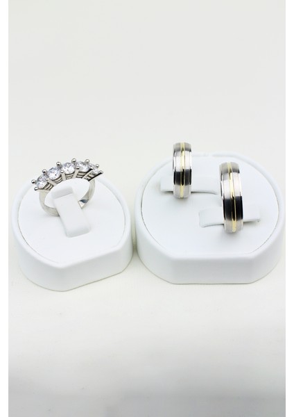 Denizaltı Aşk Çemberi 925 Ayar Gümüş Alyans, Nişan ve Söz Yüzüğü