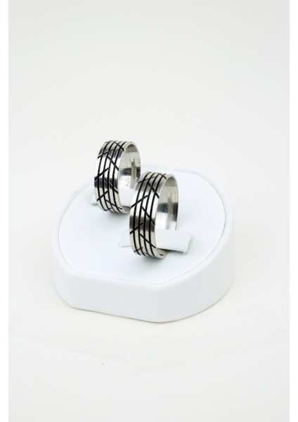 Inci Zarafeti Birleşimi 925 Ayar Gümüş Alyans, Nişan ve Söz Yüzüğü fiyatları