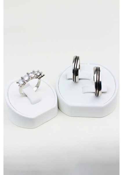 Sonsuz Mutluluk Bağı 925 Ayar Gümüş Alyans, Nişan ve Söz Yüzüğü