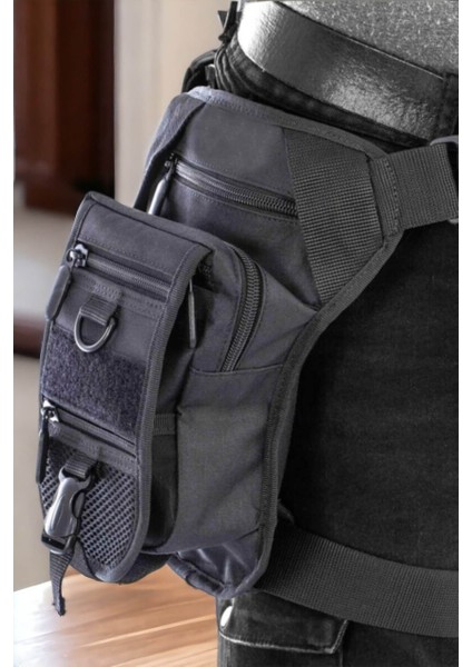 Tactical Silahlık- Motor Göğüs / Bacak Çantası Case Club