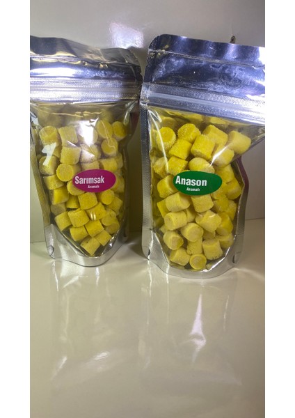 Kesme Sazan ve Yayın Hamuru Sarı/ Sarımsak ve Anason Aromalı