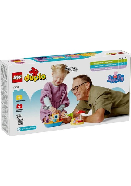 10432 LEGO Duplo Peppa Pig Tekne Gezisi 23 Parça +2 Yaş