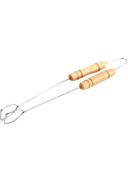 Ahşap Saplı Barbekü Seti 3 Parça