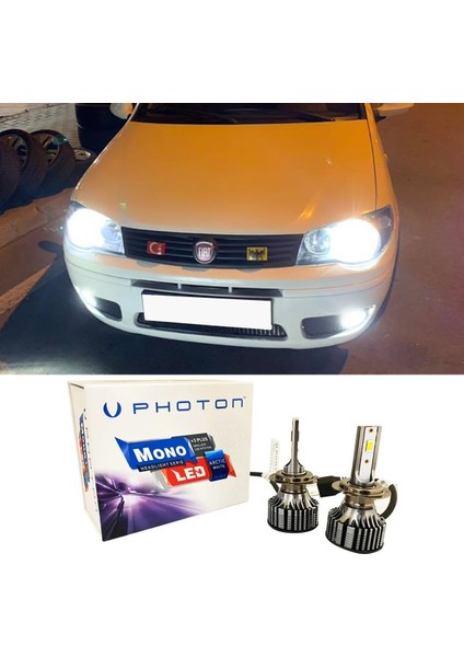 Fiat Albea LED Xenon Kısa Far Ampulü H7 Mono Yeni Seri Beyaz