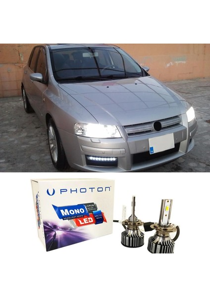 Fiat Stilo LED Xenon Uzun Far Ampulü H1 Mono Yeni Seri Beyaz