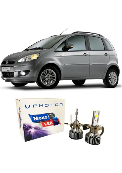 Fiat Idea LED Xenon Kısa Far Ampulü H7 Mono Yeni Seri Beyaz