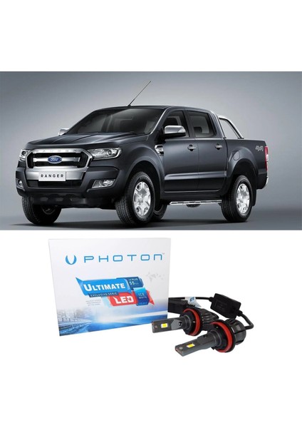 Ford Ranger LED Xenon Uzun Far Ampulü H15 Ultimate Yeni Seri Beyaz 2012-2018