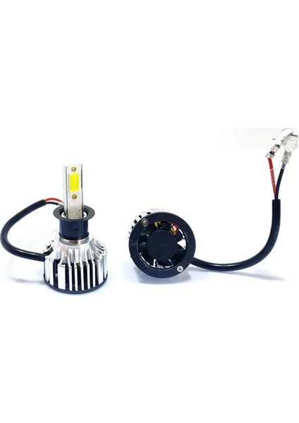 Ford Escort LED Xenon Sis Farı Ampulü H3 Duo Yeni Seri Beyaz 1990-2000 modelleri