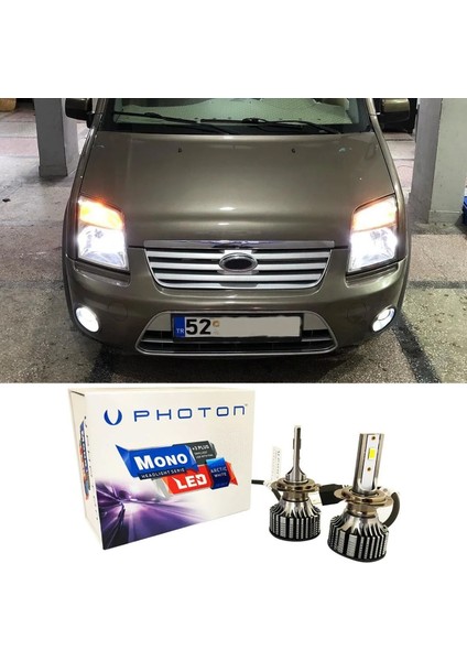 Ford Connect LED Xenon Sis Farı Ampulü H11 Mono Yeni Seri Beyaz 2002-2013
