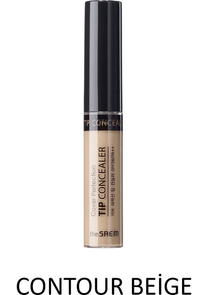 Uzun Süre Kalıcı Likit Kapatıcı Cover Perfection Tip Concealer - Contour Beige