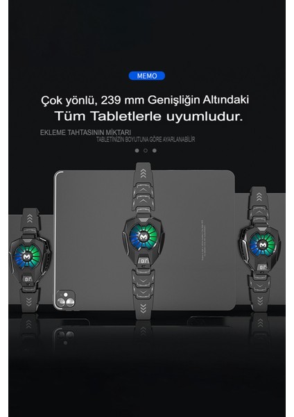 DL05 Radyatör Telefon Soğutucu Fan 12