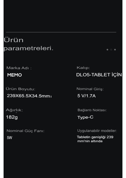 DL05 Radyatör Telefon Soğutucu Fan 12