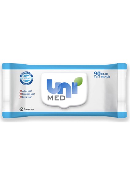 Uni Med Islak Mendil 90'lı x 3 Adet
