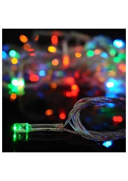 Buffer 10 Metre 100 Ledli 8 Fonksiyonlu Karışık Renkli Rgb LED Lamba