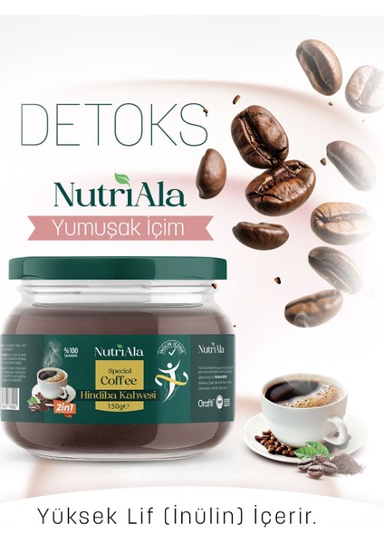 Nutri Ala Karahindiba Kahvesi (Inülin,lif,detoks) 150 gr