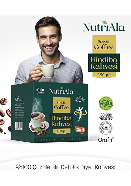 Nutri Ala Karahindiba Kahvesi (Inülin,lif,detoks) 150 gr