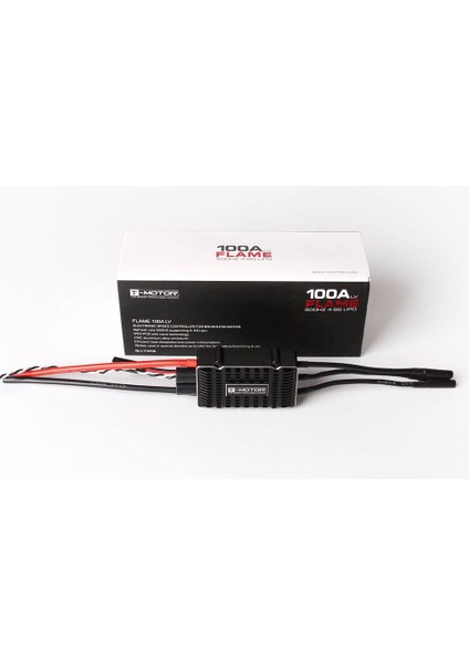 Flame 100A 6s Lv Esc Uav Vtol Multirotor Multikopter Quadcopter Hexacopter Drone Brushless Fırçasız Motor Sürücü 500 Hz