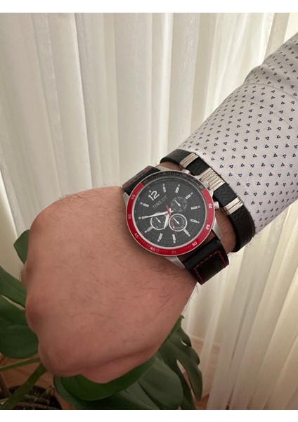 Saat Kemer Cüzdan Çakmak Bileklik Seti modelleri