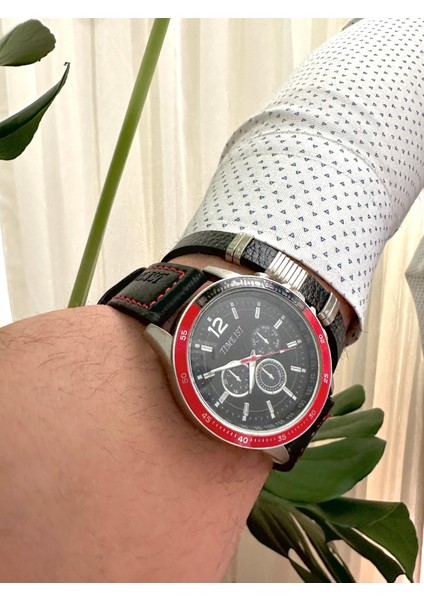 Saat Kemer Cüzdan Çakmak Bileklik Seti indirimleri