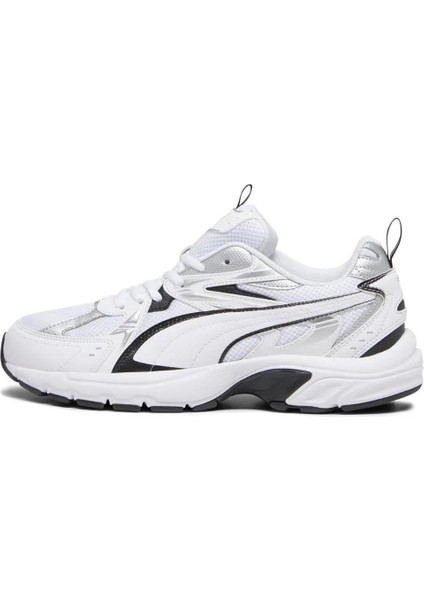 Milenio Tech Beyaz Gümüş Unisex Spor Ayakkabı 392322-01 V4