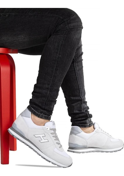 Peru Beyaz Puruty Unisex Sneaker Spor Ayakkabı 19250 V6 modelleri