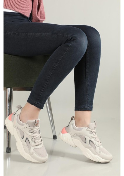 Dakota Kum Beji Kadın Sneaker Günlük Spor Ayakkabı V8 modelleri