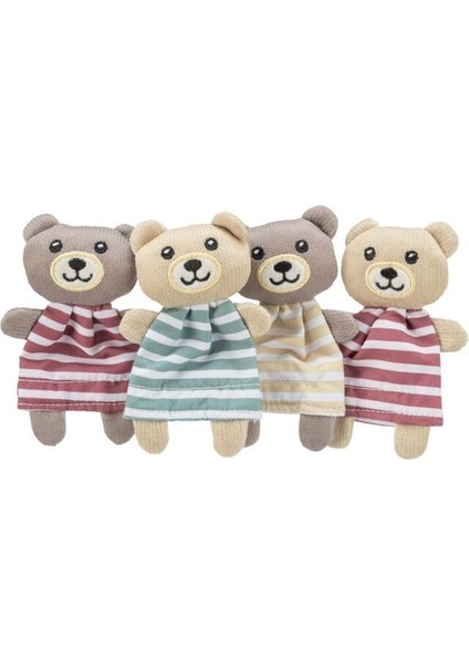 Kedi Oyuncağı, Kumaş Ayı, Kediotlu 12CM