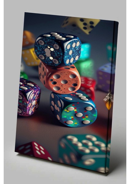 Modern Temalı Zar Kalesi Tablo TBL328